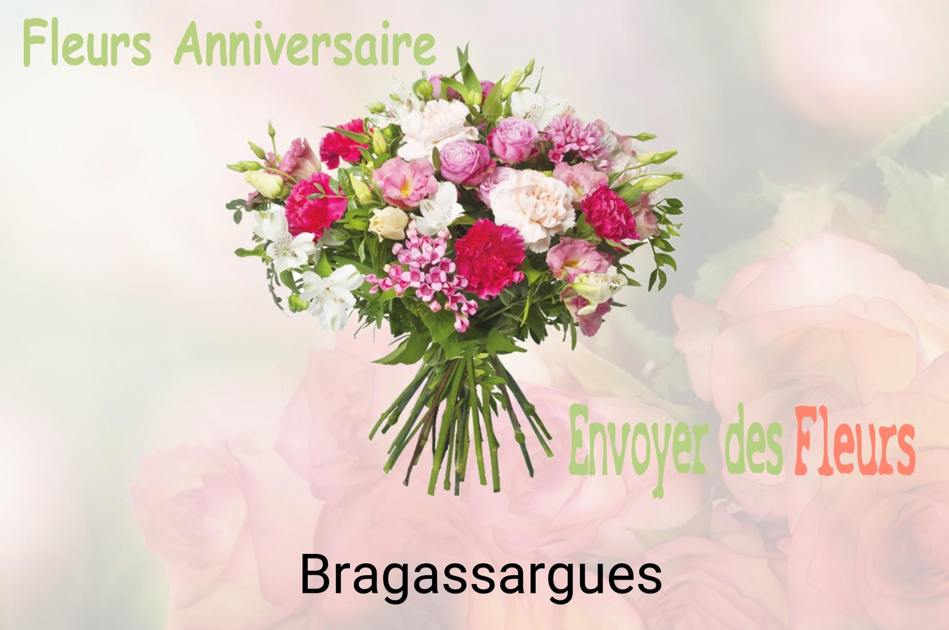 Bouquet de fleurs d’anniversaire livré à Bragassargues